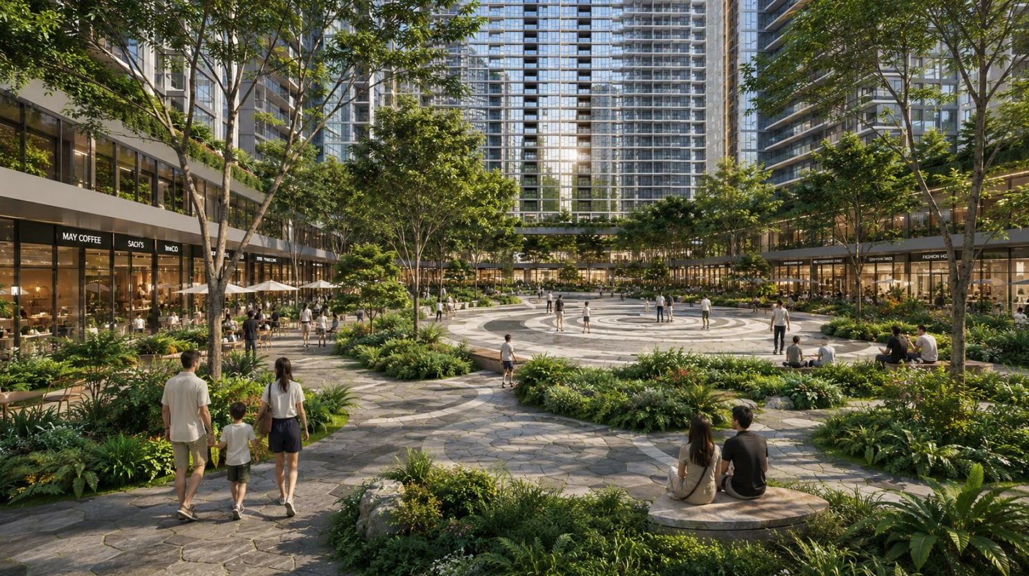 Không gian sống tại Sun Glory Residence Nghệ An